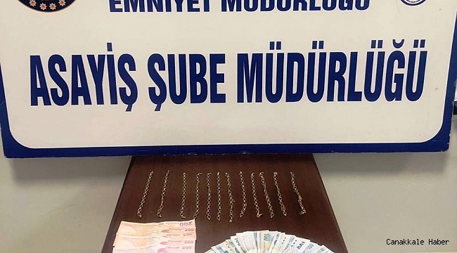 Kuyumculara sahte altın bileklik satan 3 kişi yakalandı