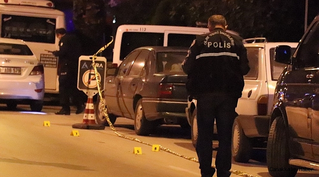 Magandaların ateş etti, mermiler 2 daireye isabet etti