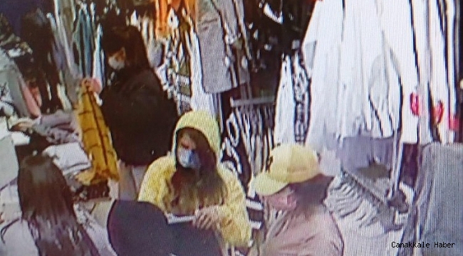 Mağazada alışveriş yapan kadının cep telefonu saniyeler içinde çalındı