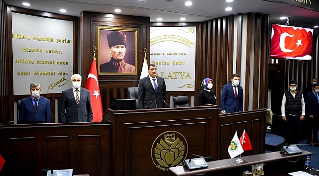 Malatya Büyükşehir Meclisi Aralık toplantısını yaptı