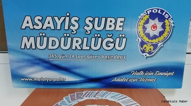 Malatya&#039;da Kumar operasyonu