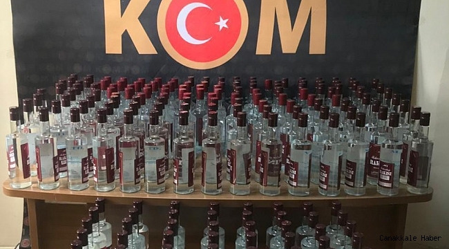 Malatya&#039;da onlarca şişe kaçak içki ele geçirildi