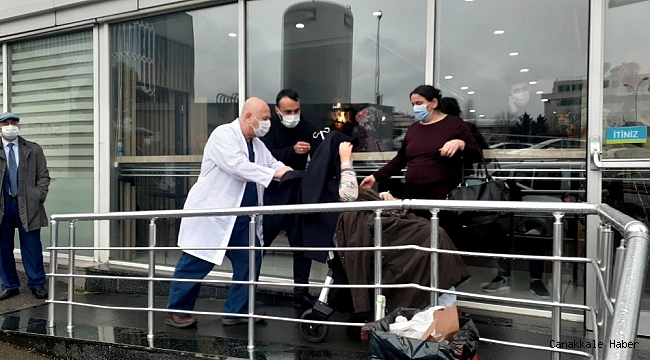 Maltepe&#039;de özel hastanede korkutan yangın