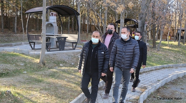 Mandilmos mesire alanındaki çalışmalar tüm hızıyla sürüyor