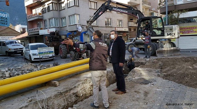 Manisa&#039;nın bir ilçesi daha doğalgaza kavuşuyor