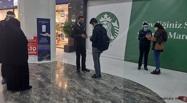 Mardian Mall AVM&#039;de HES kodu denetimi eksiksiz uygulanıyor