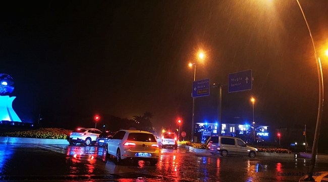 Marmaris&#039;te sağanak yağış etkili oldu
