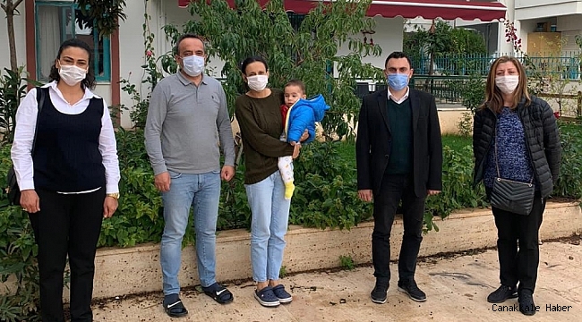 Marmarisli Ayaz bebeğe Ak Parti ilçe yönetiminden de destek geldi