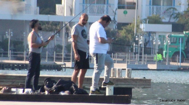 Maske yok mesafe yok, kısıtlamaya uymadılar balık tutmaya çıktılar