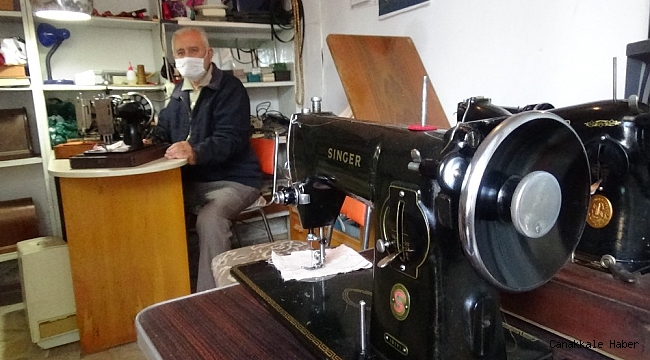 Mekanik dikiş makinelerinin son tamircilerinden