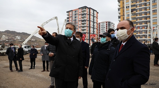 Melikgazi&#039;de dev eğitim kompleksinin temeli atıldı