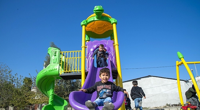 Mersin&#039;de 13 ilçede 50 noktaya oyun parkı