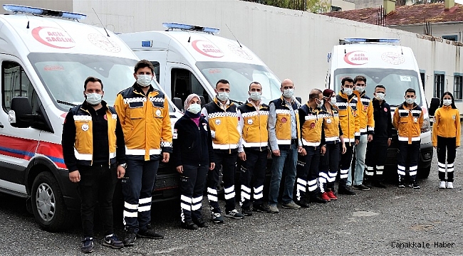 Mersin&#039;e gönderilen 3 adet yeni doğan ambulansı hizmete girdi