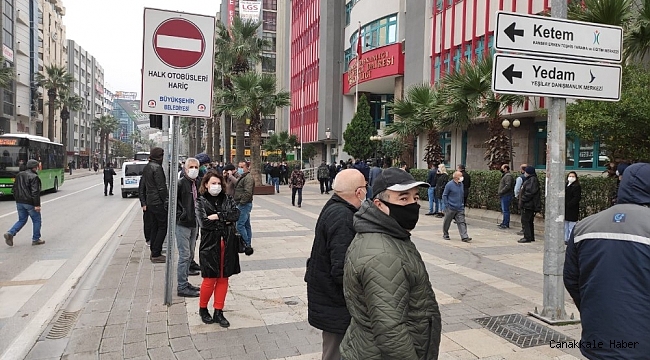 Mesai başlamadan vatandaşlar vergi dairesine akın etti