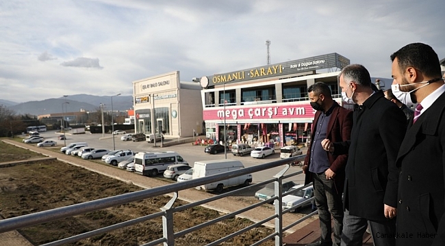 Metal Sanayi Kavşağında çevre düzenlemesi sürüyor