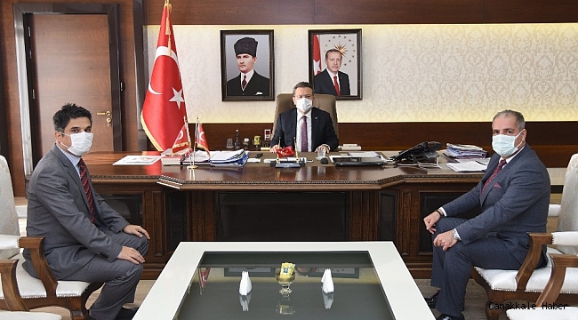 Meteoroloji Aydın İl Müdürü Deveci, Vali Aksoy ile görüştü