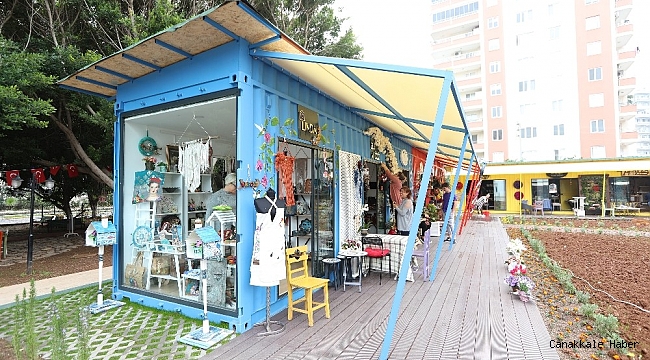 Mezitli&#039;de Yılbaşı Pazarı açıldı