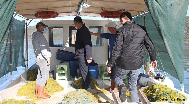 Milas&#039;ta yasadışı su ürünleri avcılığının önlenmesi için denetimler sürüyor