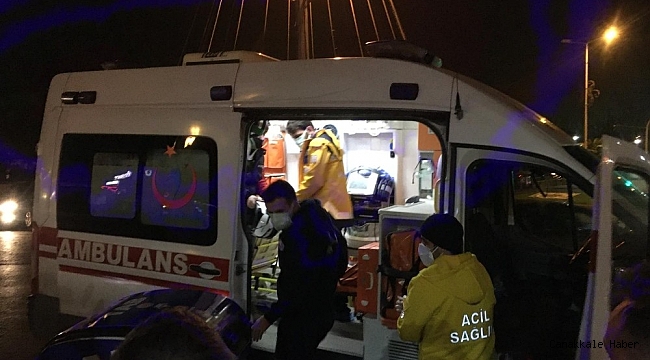 Motosiklet kazası: 1 yaralı