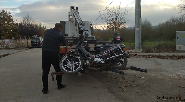 Motosiklet tutkusu 19 yaşındaki gencin sonu oldu