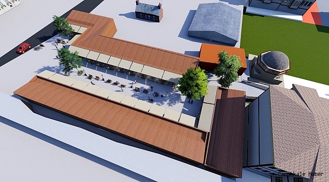 Mudanya hal kahveleri yenileme projesi başladı