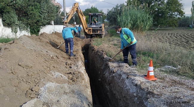 Muhtar Şakrak, &quot;Kanalizasyon çalışması hayaldi gerçek oldu&quot;