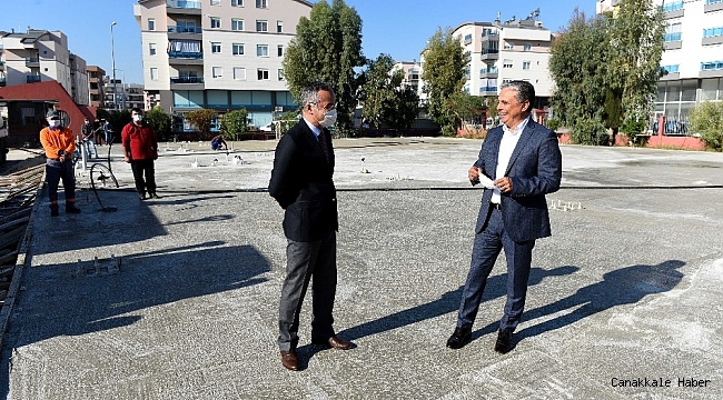 Muratpaşa Belediyesi&#039;nden liselere spor salonu