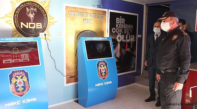 Narkotik Eğitim Tırı Konya&#039;da hizmete başladı