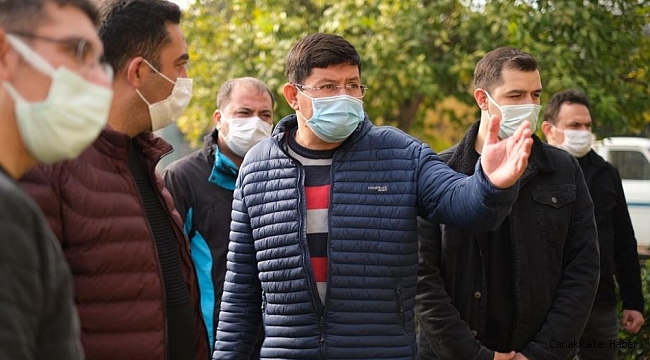 Nazilli'deki yol çalışmalarında son rötuşlar yapılıyor