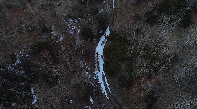 Nemrut Krater Gölü çevresine bir ton yem bırakıldı