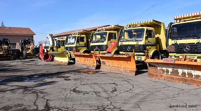 Nevşehir İl Özel İdaresi Genel Sekreterliği kış hazırlıklarını tamamladı