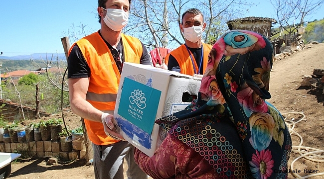 Nilüfer Belediyesi&#039;nden esnafa destek