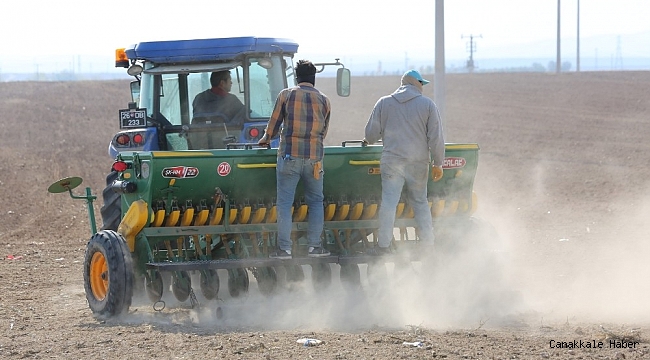 Odunpazarı Belediyesi&#039;nin 650 dekarlık tarım arazisinde arpa ekimine başladı