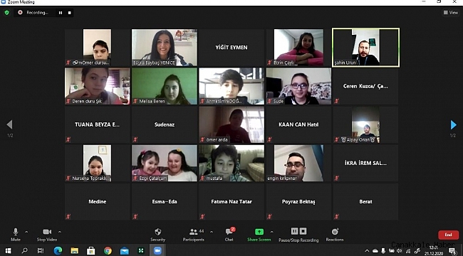 Öğrencilere uzaktan drone eğitimi