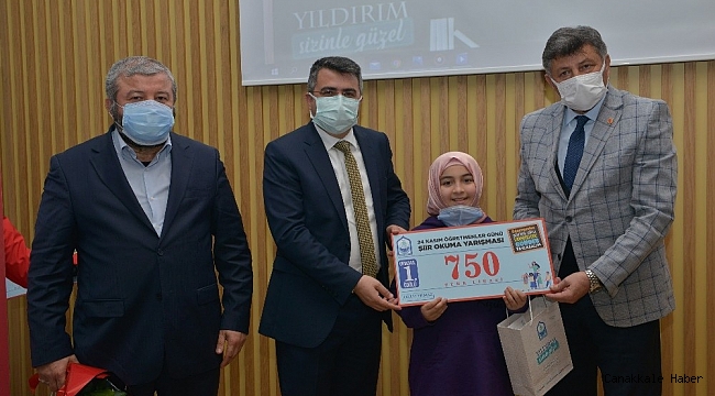 Öğrencilerin &#039;öğretmen sevgisi&#039; ödüllendirildi