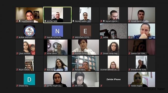 Öğretmenlere pandemi sürecinde mesleki eğitim