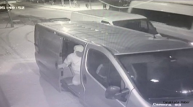 Önce anahtarı sonra aracı çaldılar