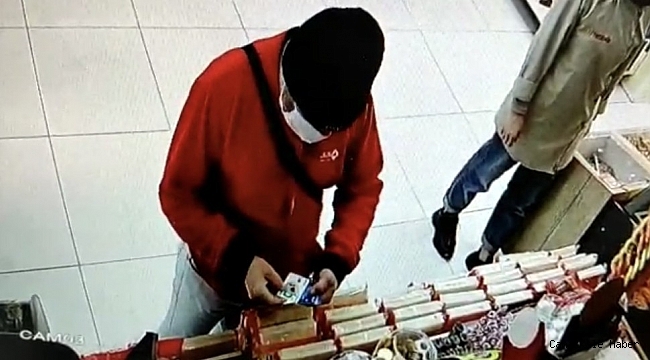 Önce arabayı çaldı sonra tatlıcıda kutlama yapmaya çalıştı