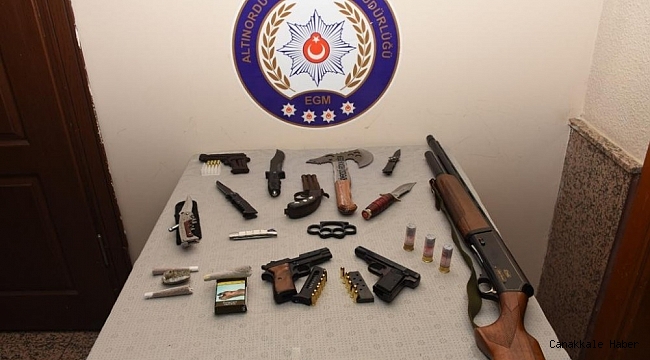 Ordu&#039;da kumar oynanan barakadan cephanelik çıktı, 16 kişiye 50 bin 400 TL ceza kesildi