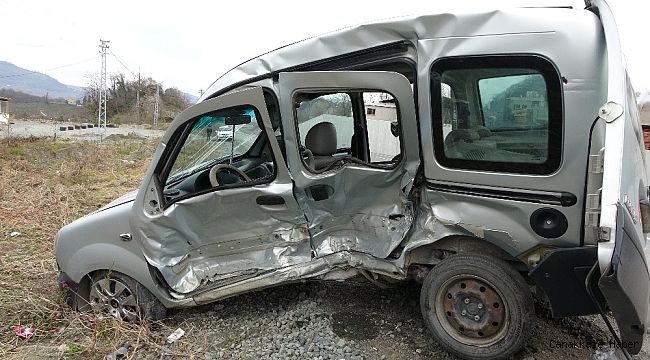 Ordu&#039;da trafik kazası: 2 yaralı