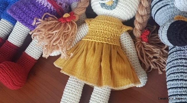 Örgü kursları kadınların geçim kaynağı oldu