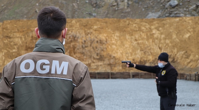 Orman muhafızlarına &#039;silah&#039; eğitimi