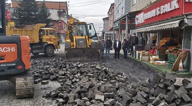 Ormanlı merkezi şantiyeye döndü