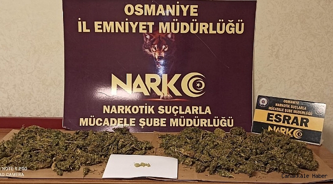 Osmaniye&#039;de uyuşturucu operasyonuna 15 tutuklama