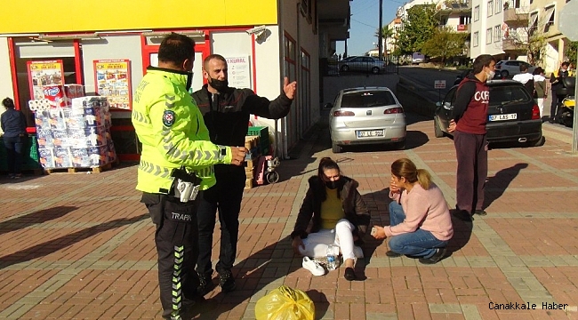Otomobil ile motosiklet çarpıştı: 1 yaralı