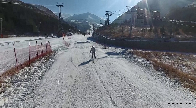 Palandöken Kayak Merkezi yeni sezona hazır