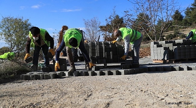 Pamukkale Belediyesi, Eymir Mahallesinin yollarını yeniledi