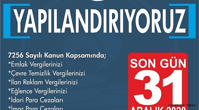 Pamukkale Belediyesinden çeşitli borcu olan vatandaşlara yapılandırma imkanı