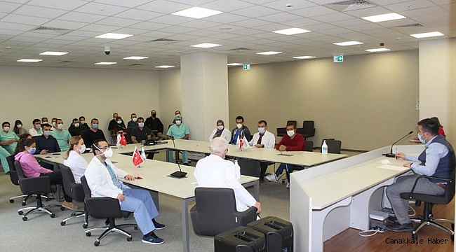 Pandemi kurul toplantısı yapıldı