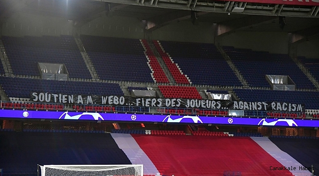 Parc des Princes'e ırkçılık karşıtı pankartlar asıldı